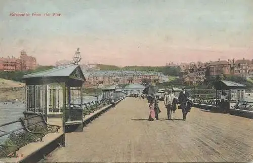 United Kingdom England Boscombe from the pier