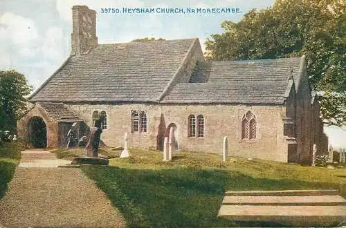 United Kingdom England Morecambe Heysham church