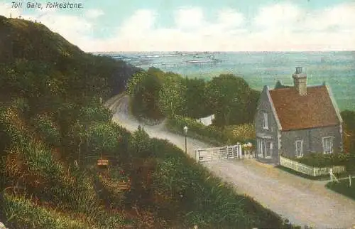 United Kingdom England Folkestone Toll gate