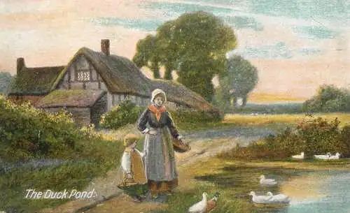 United Kingdom England duck pond
