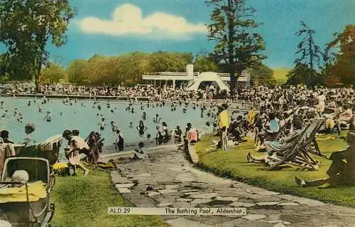 United Kingdom England Aldershot bathing pool