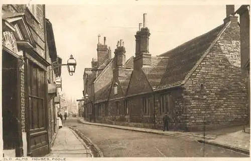 United Kingdom England Poole old alms houses