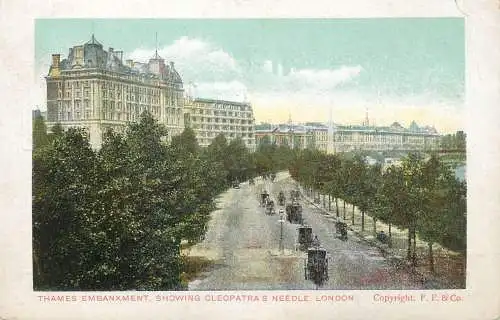 United Kingdom England London Thames embankment