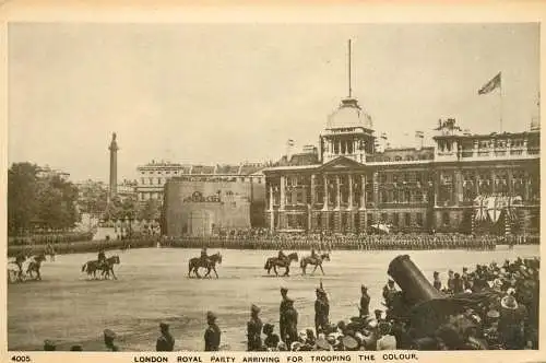 United Kingdom England London Buckingham Palace trooping the colour