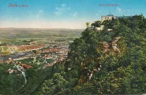 Germany Bodetal Heuscheunenrucken