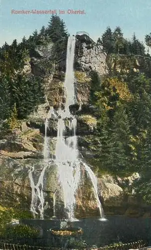 Germany Romker waterfall in Okertal