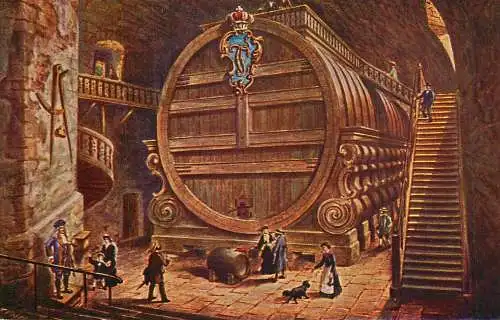 Germany Heidelberg huge barrel