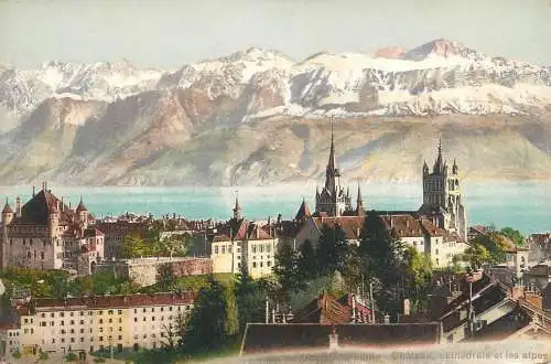 Switzerland Lausanne castle