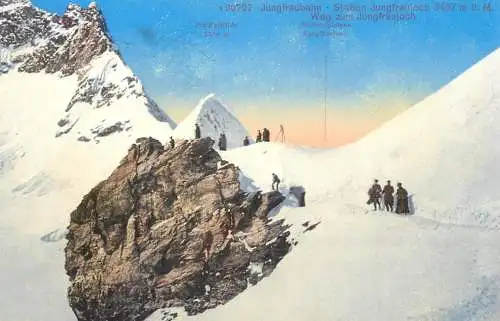 Switzerland station Jungfraubahn