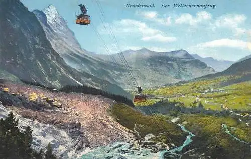 Switzerland Grindelwald teleferique