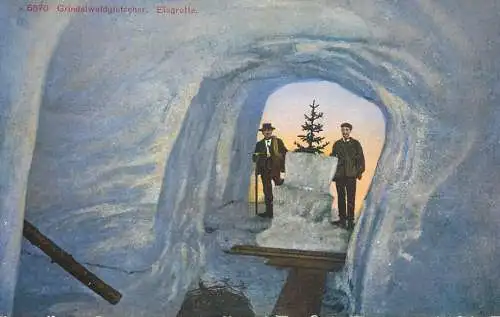 Switzerland Eishohle Grindelwaldgletscher Ice cave