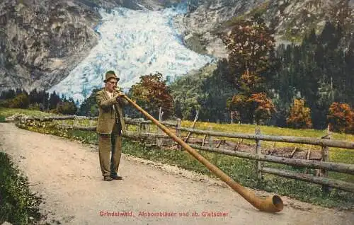 Switzerland Grindelwald oboe player