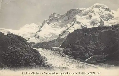 Switzerland Glacier du Corner Breithorn