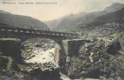 Switzerland Grindelwald Neue Brucke