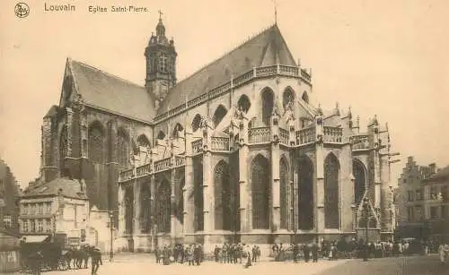 Belgium Louvain Saint Pierre church