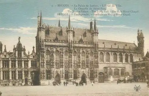 Belgium Brugge justice palace