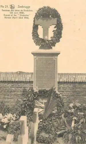 Belgium Zeebrugge heroes tomb