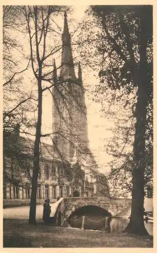 Belgium Brugges Notre Dame church