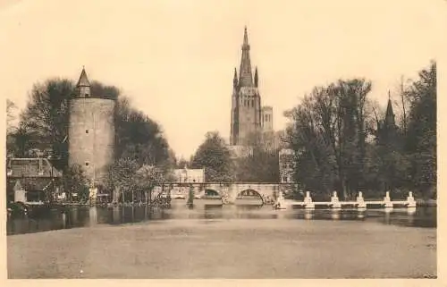Belgium Brugges Lac d'Amour