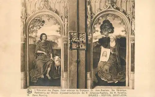 Belgium Brugges adoration des mages Saint Jean hopital