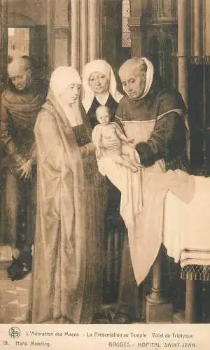 Belgium Brugges adoration des mages Saint Jean hopital