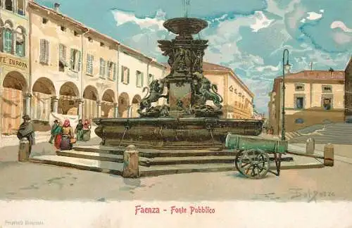 Italy Faenza Fonte Pubblico