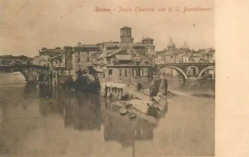 Italy Rome Isola Tiberina