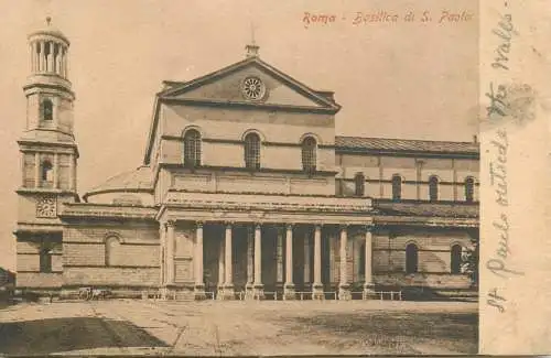 Italy Rome San Paolo basilica