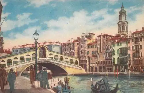 Italy Venice Rialto bridge