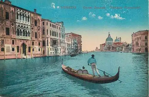 Italy Venice Canal Gande gondola