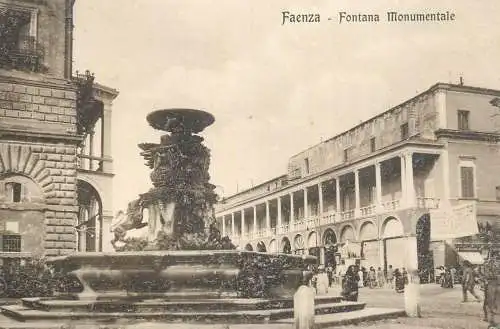 Italy Faenza fontana monumentale