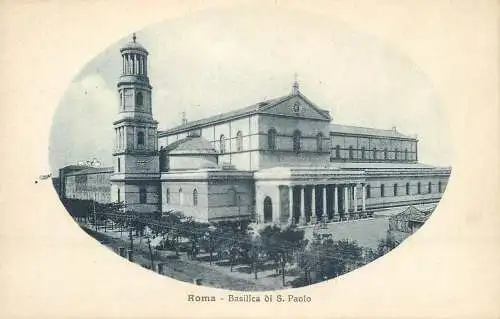 Italy Rome basilica S. Paolo