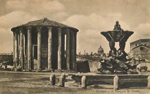 Italy Rome Vesta temple