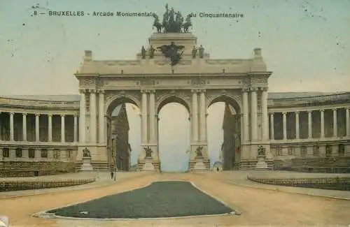 Belgium Bruxelles arcade monumentale