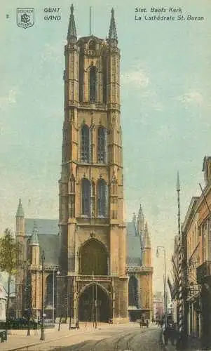 Belgium Gent cathedrale
