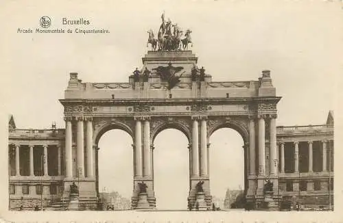 Belgium Bruxelles arcade monumentale