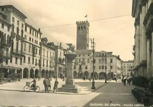 Italy Bassano (Vicenza) del Grappa Piazza Liberta