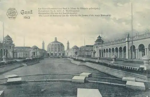 Belgium Gand 1913 the court of honour