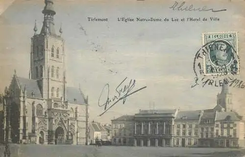 Belgium Tirlemont Notre Dame church