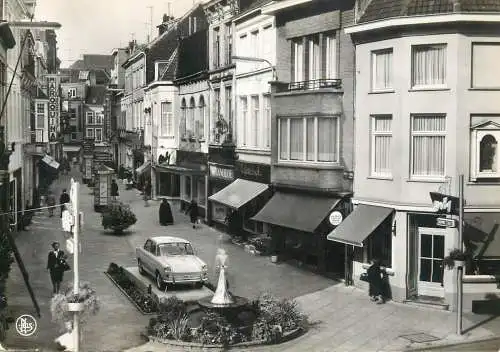 Belgium Kortijk Shopping street