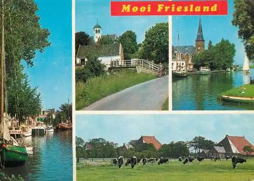 Netherlands Mooi Friesland different aspects and sights