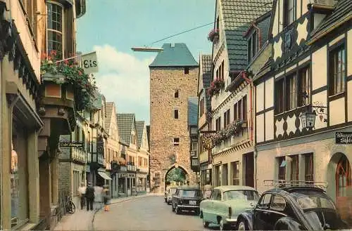 Germany Ahrweiler Ahrhutstrasse mit Ahrtor