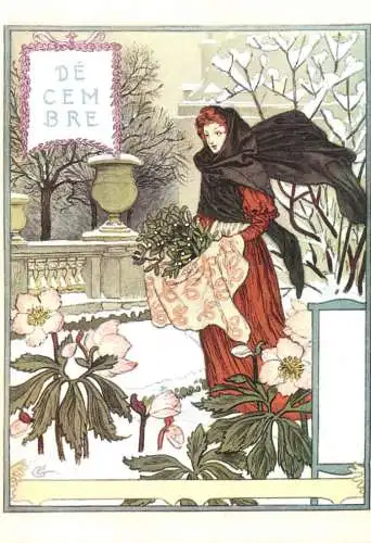 Fine arts paintings Eugene Grasset la Belle jardiniere