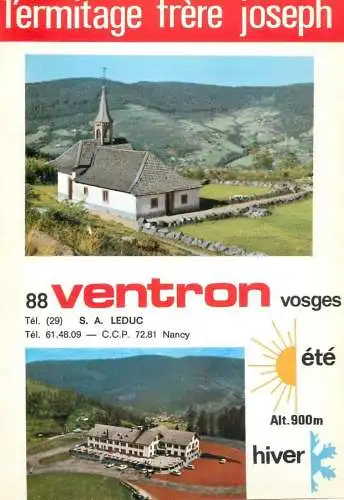 Postcard hotel restaurant Ventron