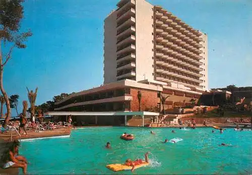 Postcard hotel restaurant Antillas Mallorca