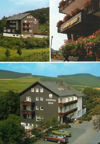 Postcard hotel restaurant Schlossberghotel