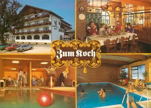 Postcard hotel restaurant Zum Koch