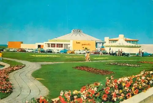 Postcard hotel restaurant Romania Jupiter bar Paradis