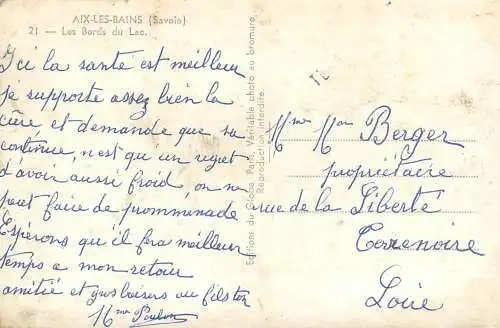 France Aix les Bains