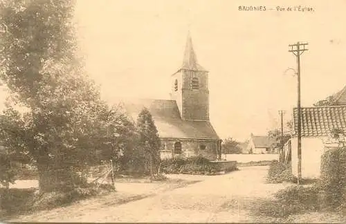 Belgium Baugnies church